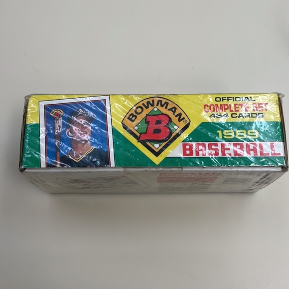 1989 Bowman MLB Baseball Complete Factory Sealed 484 Card Set Griffey RC - Picture 3 of 7